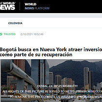 Bogot busca en Nueva York atraer inversiones como parte de su recuperacin